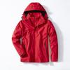 Women's Three-in-One Ski Jacket: Detachable Fleece Lined, Windproof, Waterproof, and Warm for Autumn and Winter.