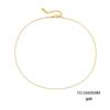 Korean Minimalist Versatile Snake Bone Chain Necklace - Cold Style Stainless Steel Jewelry