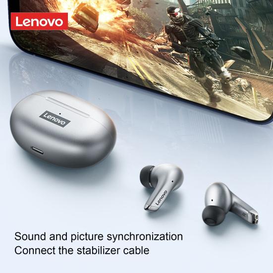 Купить Lenovo 2Pcs LP5 Беспроводные наушники Водонепроницаемые с низкой ...