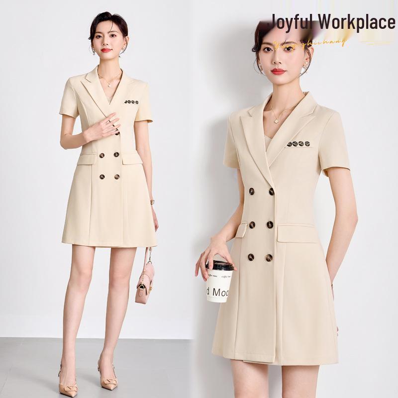 

Женский летний формальный костюм - Элегантный, Профессиональный, Высококлассная рабочая юбка XXXL