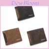 Minimalist Pu Mens Wallet With Multiple Card Slots And Coin Pocket For Daily Use