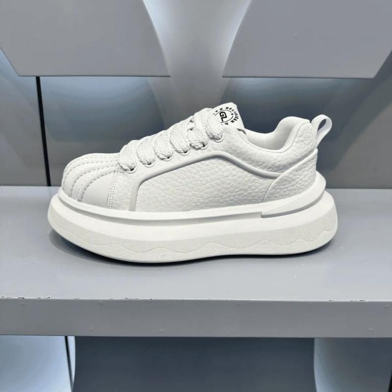 Casual Men's Shoes Spring New Thick-soled Low-top Sports Shoes