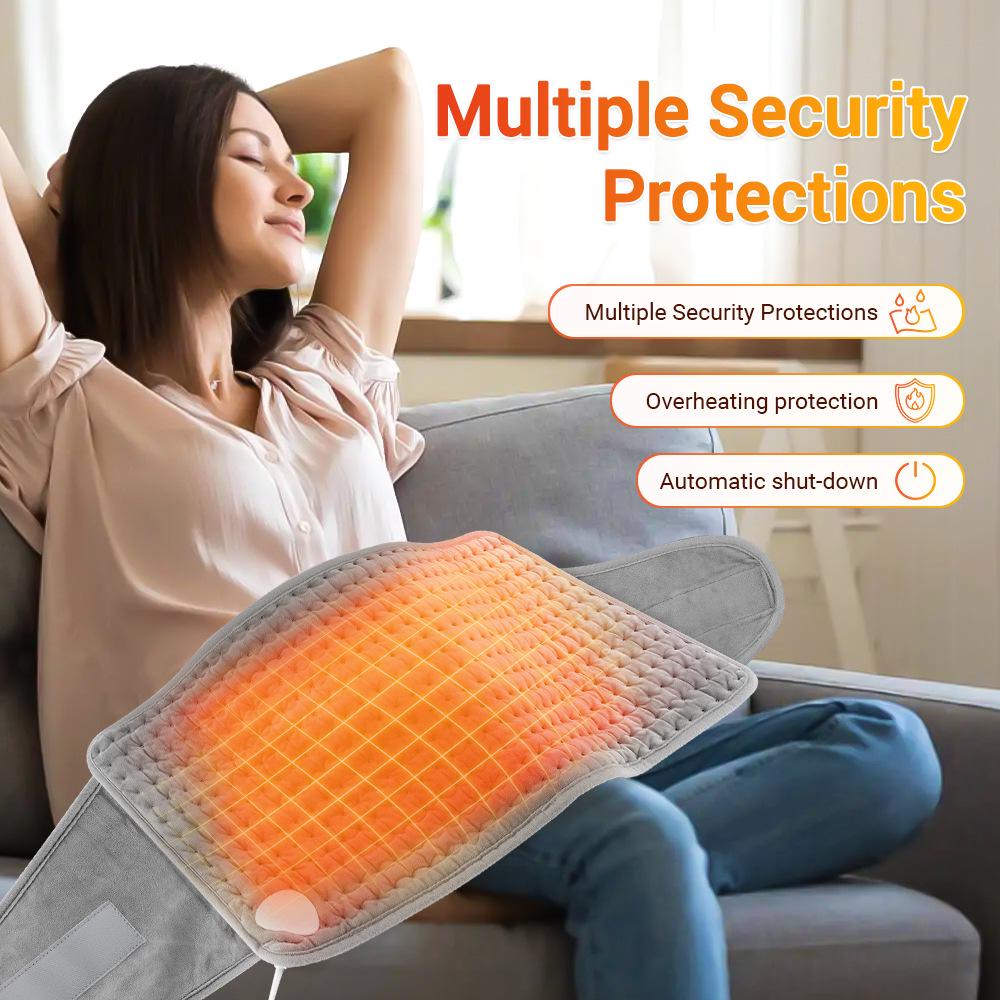Cross-Border 9-Speed Waist Heating Pad: Electric Heat Therapy Belt with Hot Compress for Comfortable Warmth and Protection