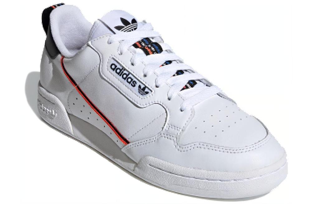 adidas Continental 80 White Solar Red Men's Sneakers