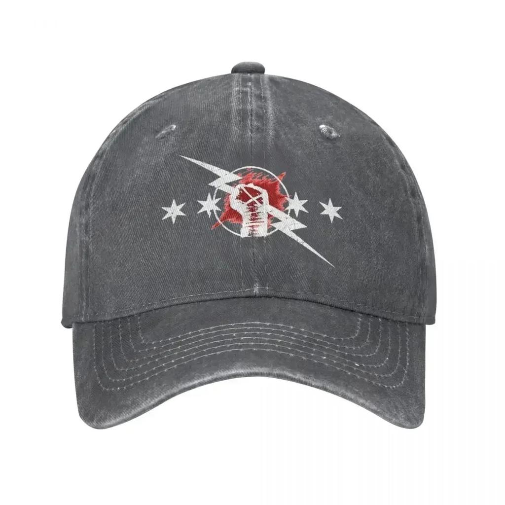 Vintage Best In The World CM Punk Baseball Cap Unisex Distressed Washed Sun Cap Outdoor Running Golf Caps Hat