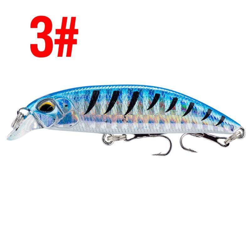 1Pc Long-Distance Casting Hard Bait Lure 7Cm 8G Diving Artificial Plastic Fishing Bait For Lure Fishing