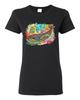 Rainbow Painted Blue Whale Dean Russo Design Women Graphic TShirt Unisex T-Shirt