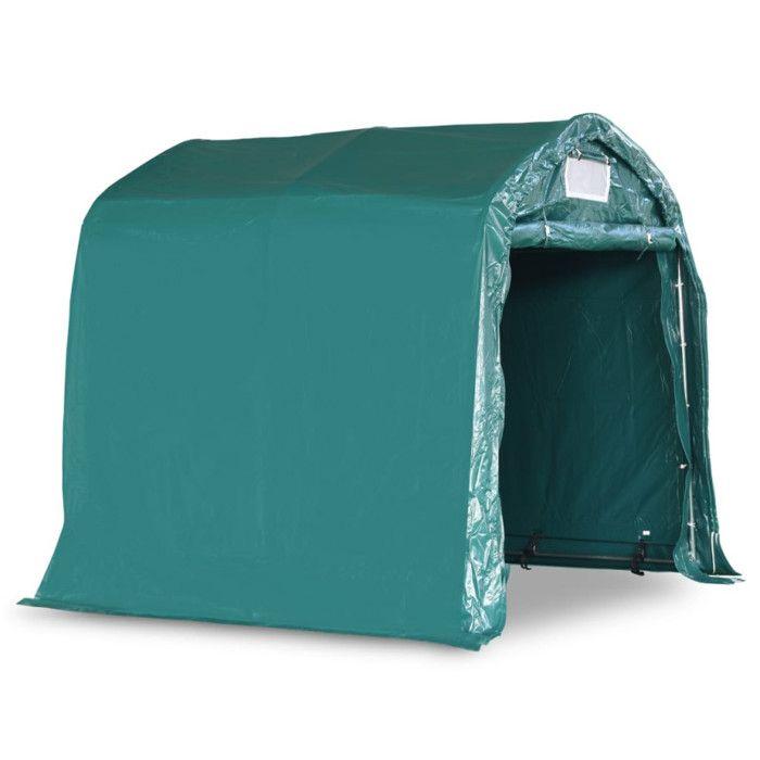 Tente de rangement de garage - VIDAXL - 1,6x2,4 m - Imperméable - Acier galvanisé - Vert