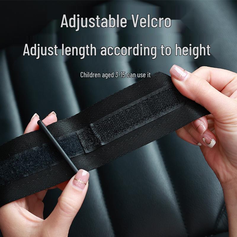 Child Car Seat Belt Anti-Neck Pinch Adjuster - Triangle Shoulder Protector