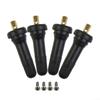 4 piezas de sistema de monitoreo de presión de neumáticos TPMS, vástagos de válvula de neumático a presión antiexplosión