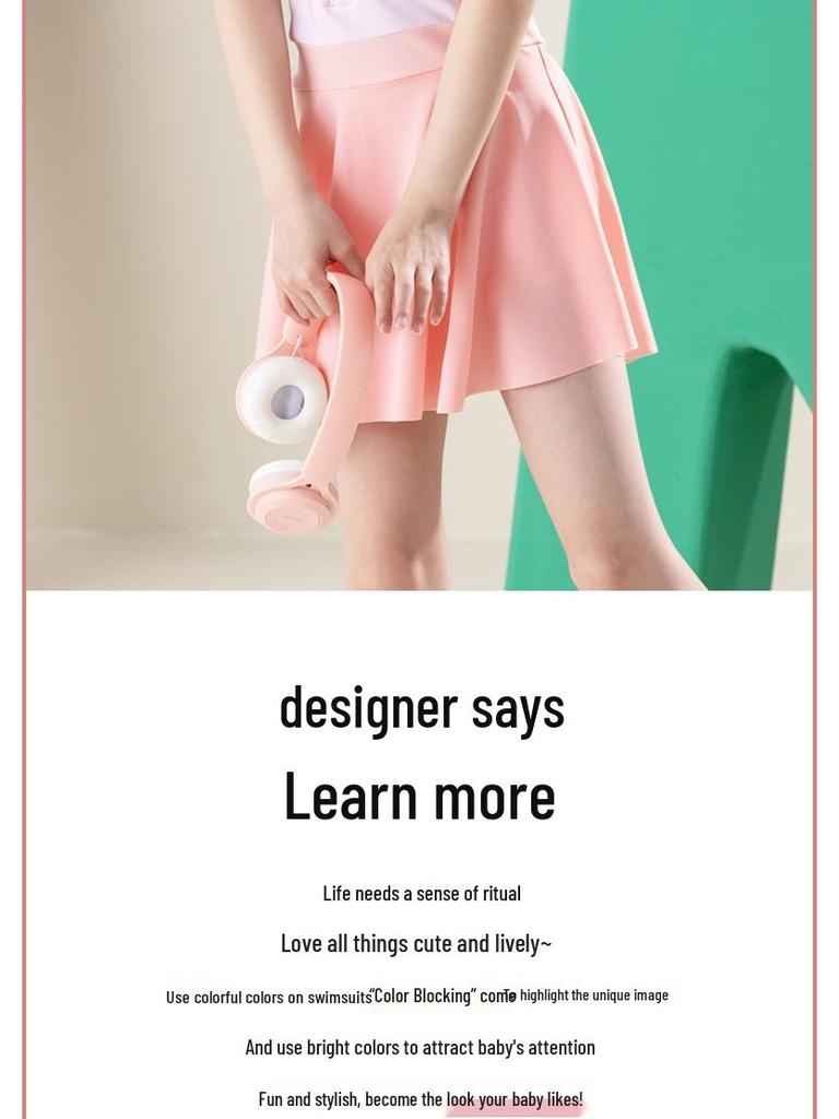 Girls' Professional Swimsuit for Training - 2024 New Autumn/Winter Collection