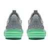 New LiNing All City 11 Cushioning Anti Slip And Wear Resistant Low Top Basketball Shoes Men's Gray Green ABAT031-1