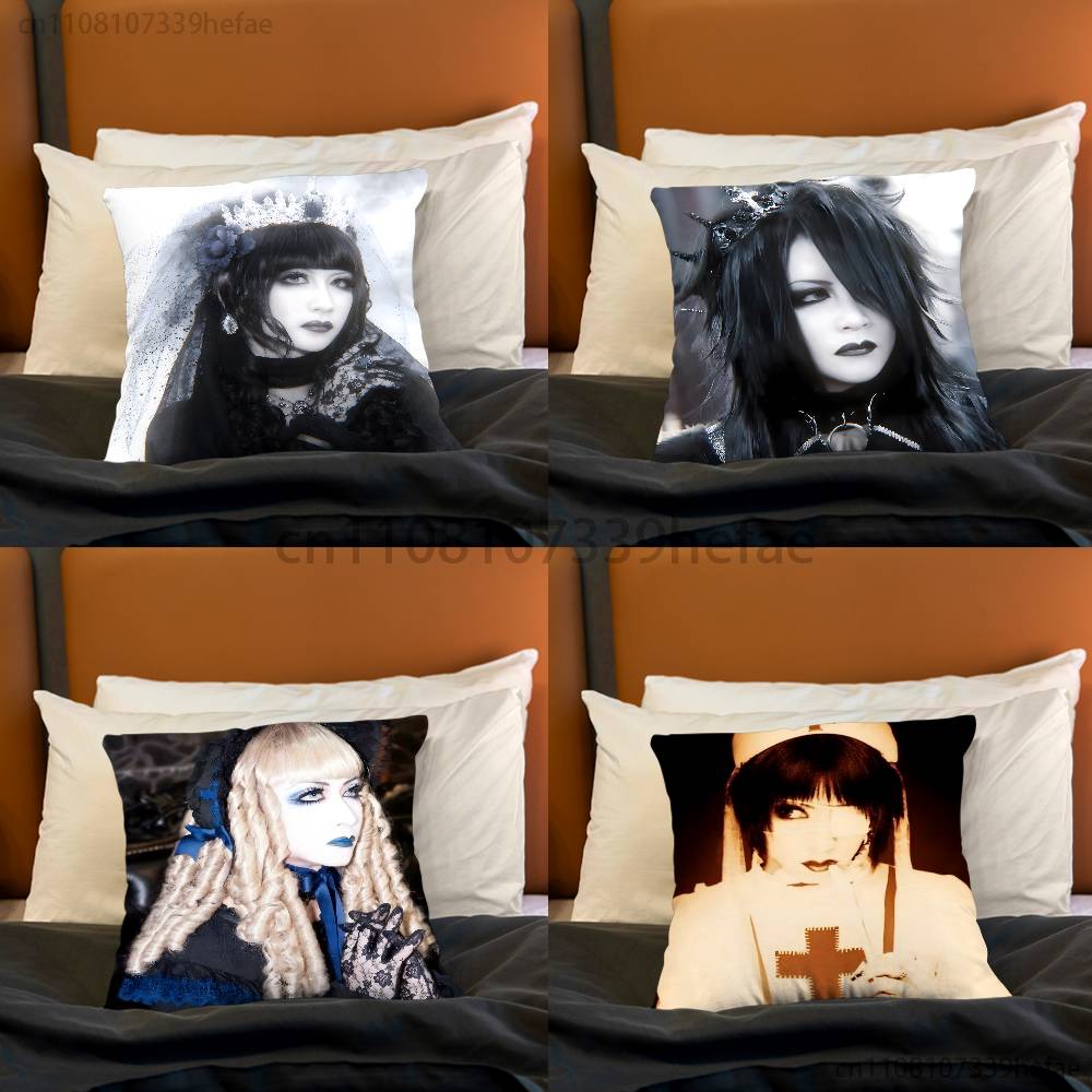 MMana Malice Gothic Mizer Throw Pillow Case For 45x45cm55x55cm30x30cm For Home Bedroom Decoration And Protector