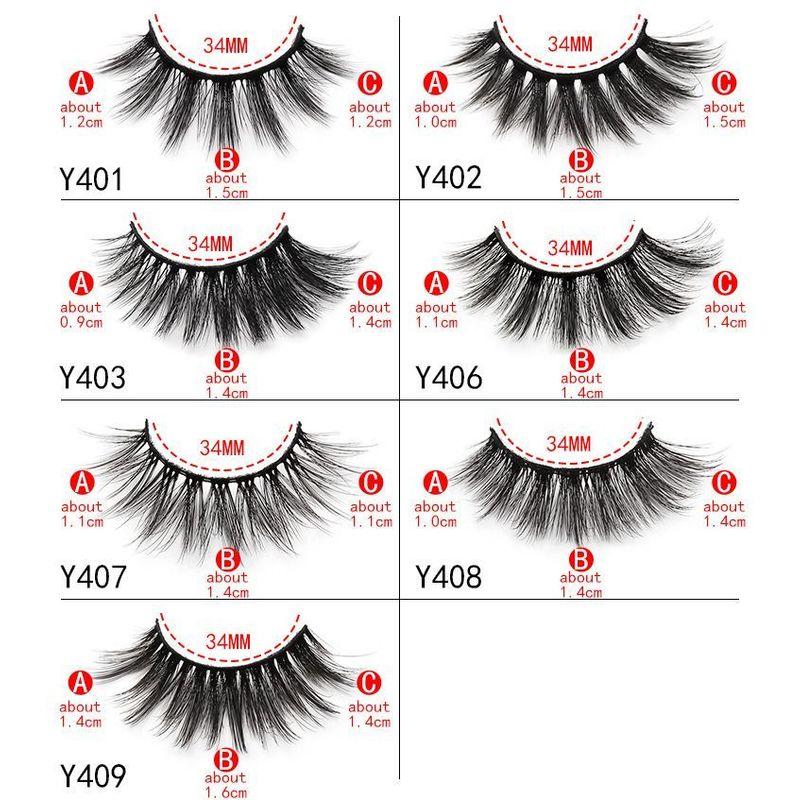 Lashie - Falsche Wimpern (10 Paare) (Verschiedene Designs)