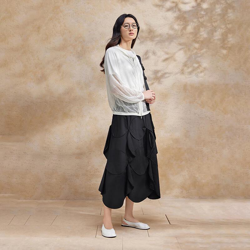 Women's Hooded Drawstring Knit Cardigan