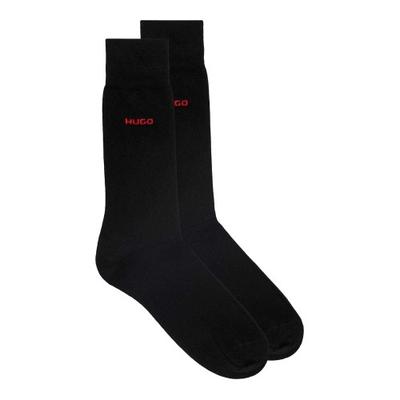 Hugo Unisex Adult Logo Crew Socks (Pack of 2)