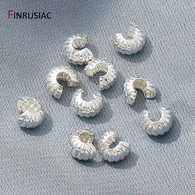 

14/18K Gold Plated Round Open Covers Crimp End Beads,3/4/5mm Stopper Spacer Beads For DIY Jewelry Making Findings Supplies 3mm-50 pieces