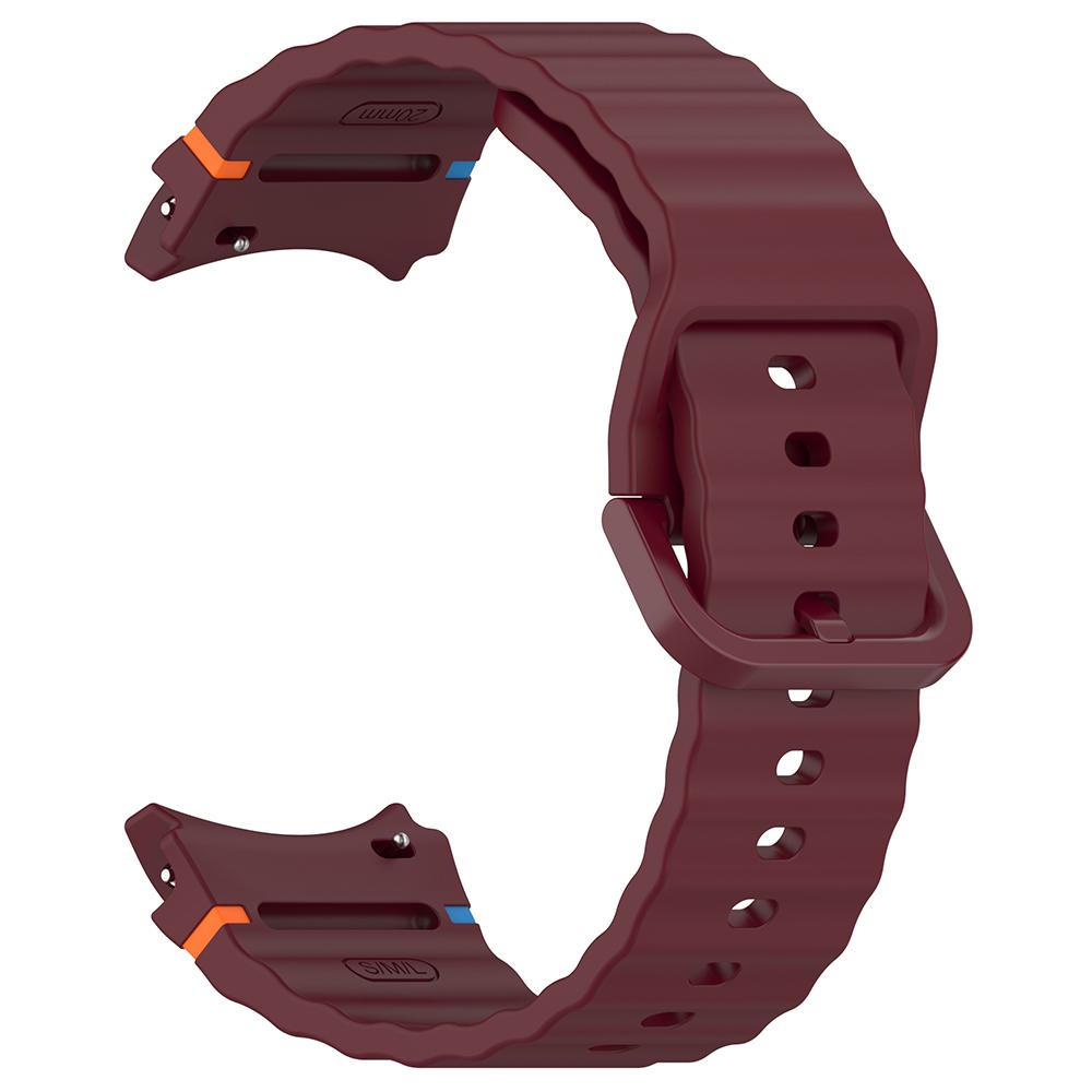 No Gap Silicone Strap for Samsung Galaxy Watch 7/6/5/4 Replacement Watch Band for Samsung Galaxy Watch FE