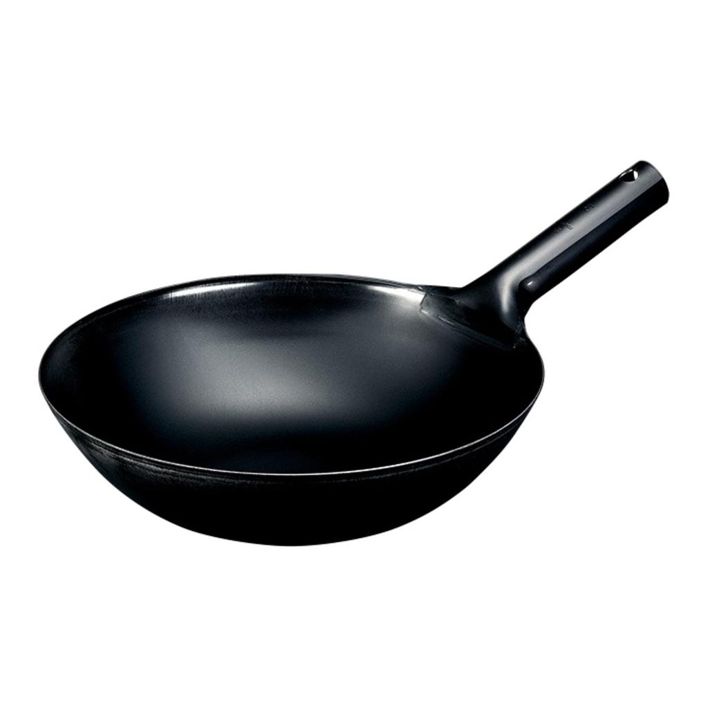 Yamashita Kogei Kanda Iron Traditional Lightweight Beijing 30cm Professional Gas Stove Made In Chinese 1 Piece Wok, Iron, Design, Wok, Diameter,