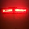 Amber 16LED Emergency Dash Car Vehicle Windshield Warning Flash Strobe Light 12V