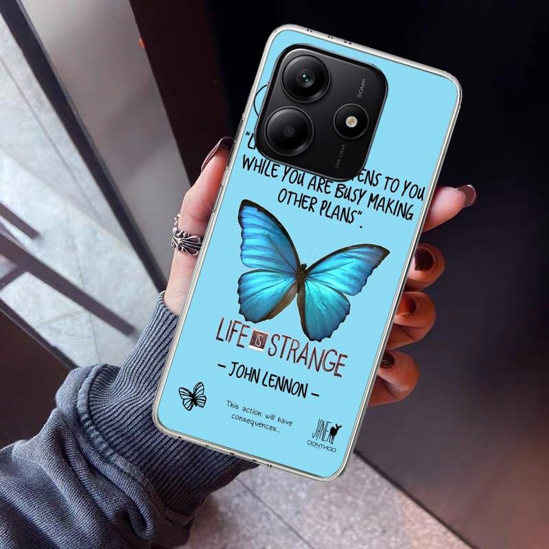 Life Is Strange Phone Case For Xiaomi Redmi Note 15 14 14S 13 12S 12 Pro Plus 11S 11 10S 10 4G Cover 11E 11T 5G Print Fundas Red