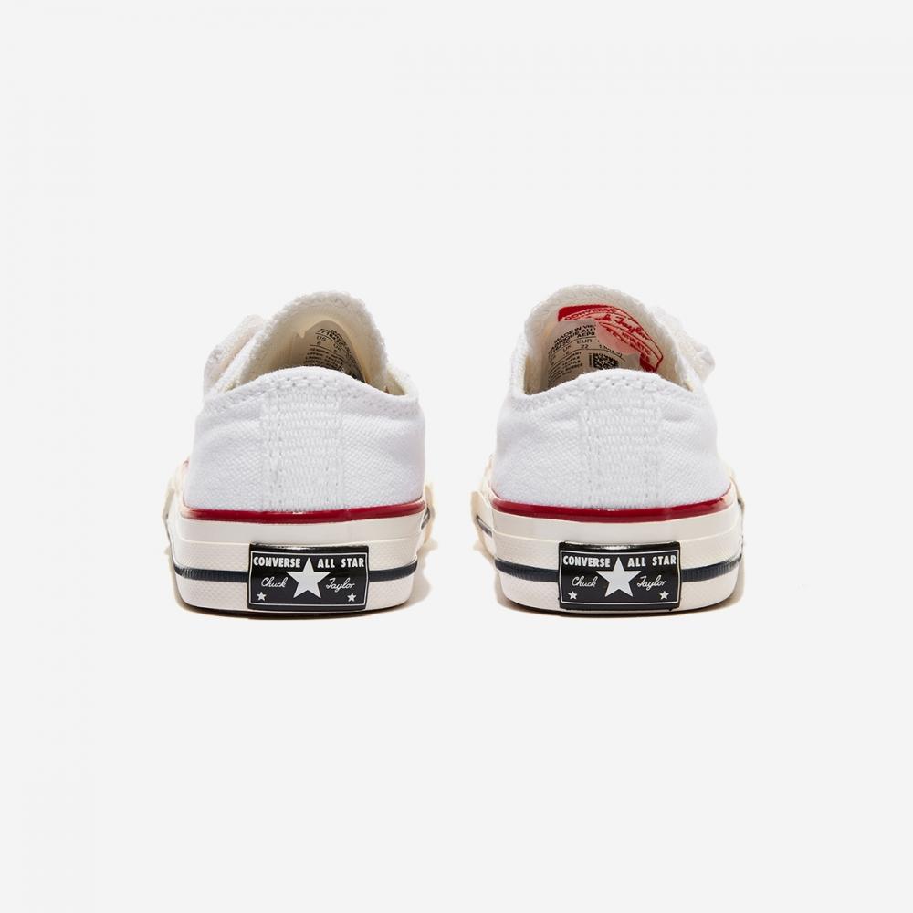 Converse Chuck 70 Ox 1 Velcro Bílý Černý Egret