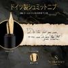 Scriveiner Premium EDC Fountain Pen Gorgeous Matte Black Pocket Pen with 2 Chrome Schmidt German and the Best Writing Pen Gift Set for Men and Stylish