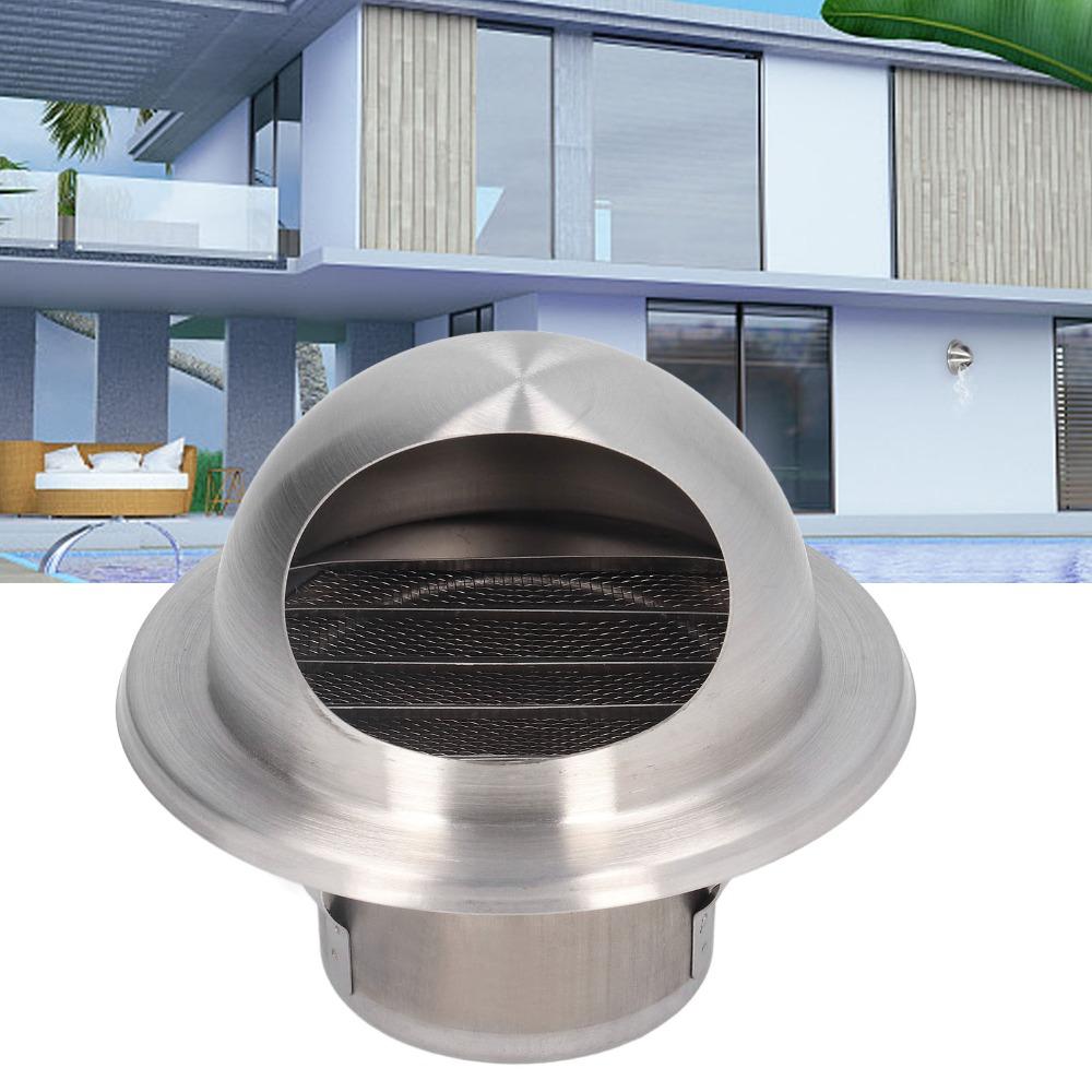 Round Wall Vent Cover Decorative External Extractor Vent Durable Air Vent External Wall