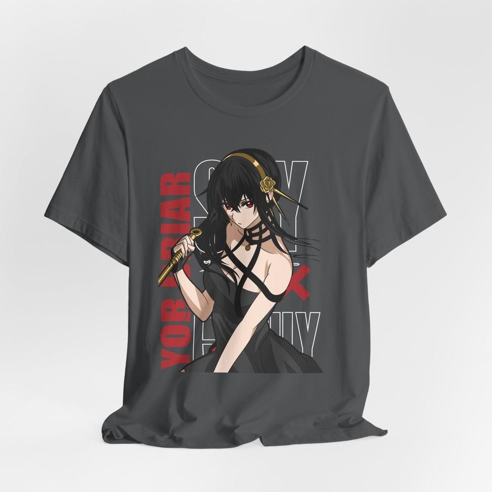 AnimeInspired Unisex Tee Casual Graphic TShirt Gift for Fans Manga S
