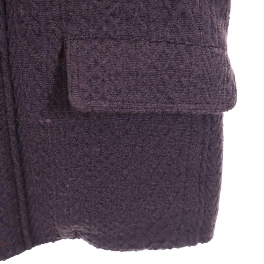 SHAREEF Made In Japan Wool Duffel Coat 2 Purple Made In Japan Men's Used