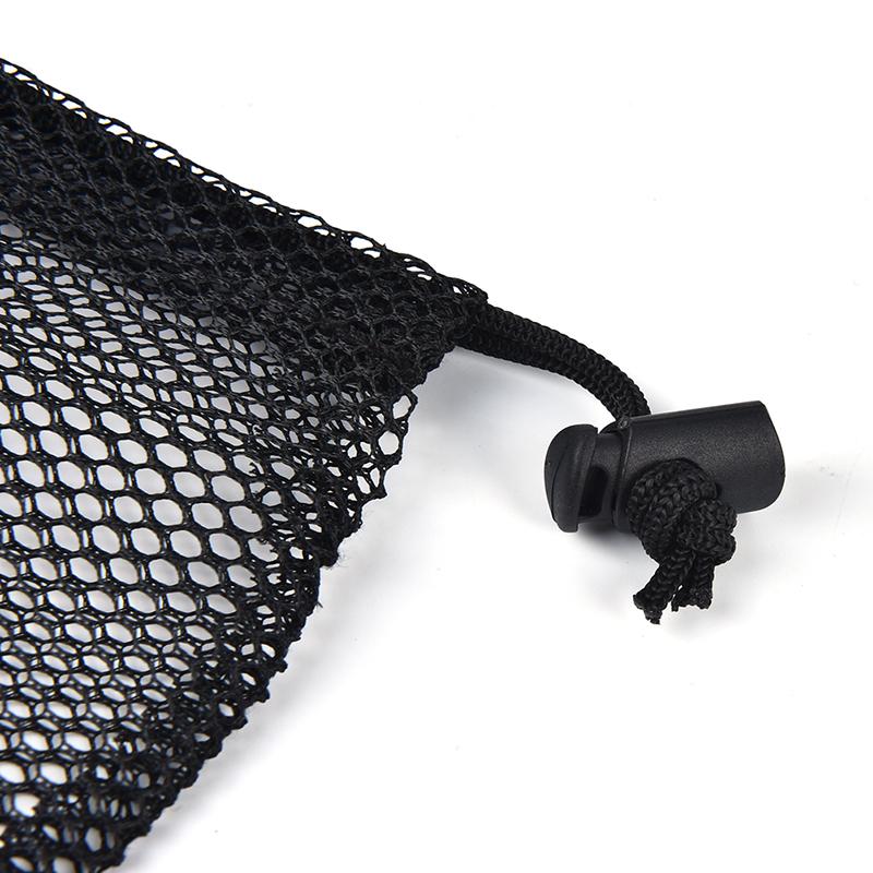 Nylon Mesh Drawstring Bag For Cutlery Bottle Pot Pan Kettle Mesh Storage Bag