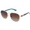 Kate Spade RAGLAN/G/S Women's Sunglasses - Gold - Havana/Brown Frame - Brown Lenses