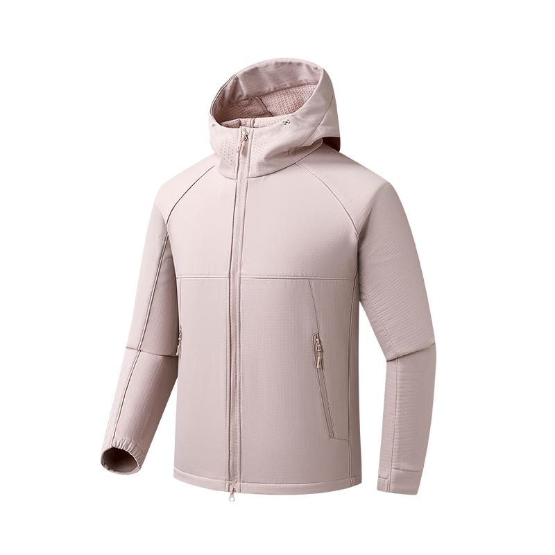 Outdoor Sports Mountaineering Clothing Soft Shell Hooded Windbreaker Jacket Plus Fleece Jacket