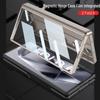 Samsung ZFold6 Magnetisches Scharnier Case: Vollständige Abdeckung, Integrierte Folie & Hartschalen-Halterung