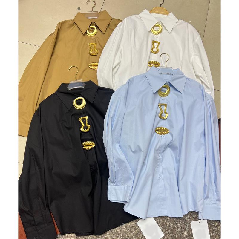 Cross 2026 Women's Versatile Long Sleeve Button-Up Top
