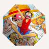 1pc One Piece, Straw Hat Pirates Themed High-quality Umbrella,Automatic Opening and Closing Umbrella,Multi-functional Umbrella G0811254