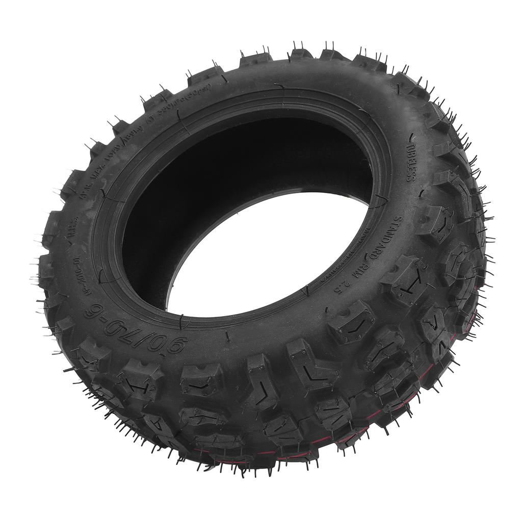 90706 Pneu Vácuo Off Road Borracha 10 Polegadas Scooter Elétrica Substituição Pneu Vácuo Anti Derrapante