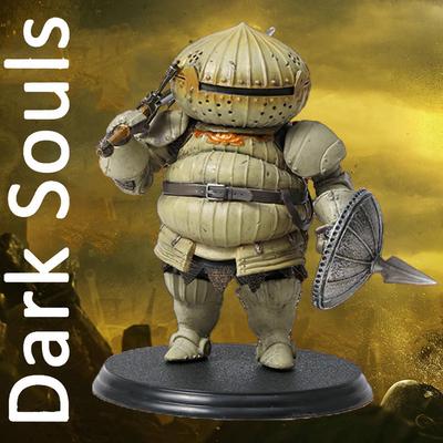 Original 13cm Dark Souls Heroes of Lordran Siegmeyer Black Knight Faraam Artorias PVC Figure Collectible Model Toy