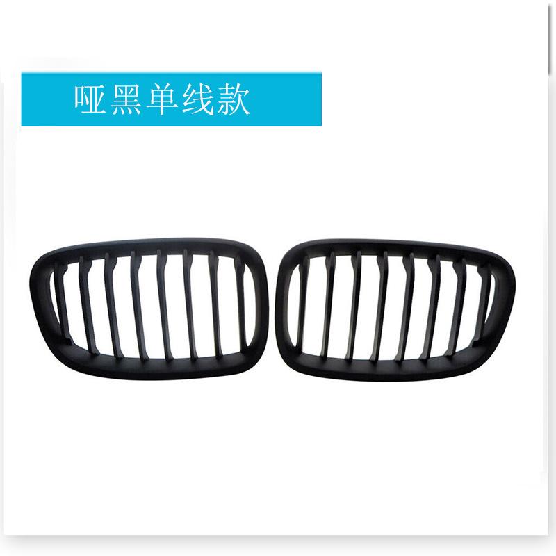 For BMW 1 Series F20 F21 116i 118i Grille Car Front Grill Kidney Grilles Gloss Black Racing Grill 2011-2014 Accessories