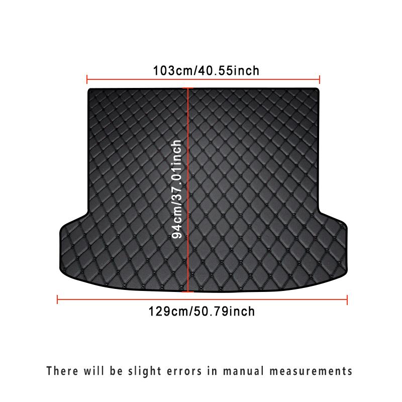 Car Trunk Mats For Hyundai Tucson 2025 2024 Auto Vehicles Cargo Liner Carpets Interior Accessories Waterproof Rug