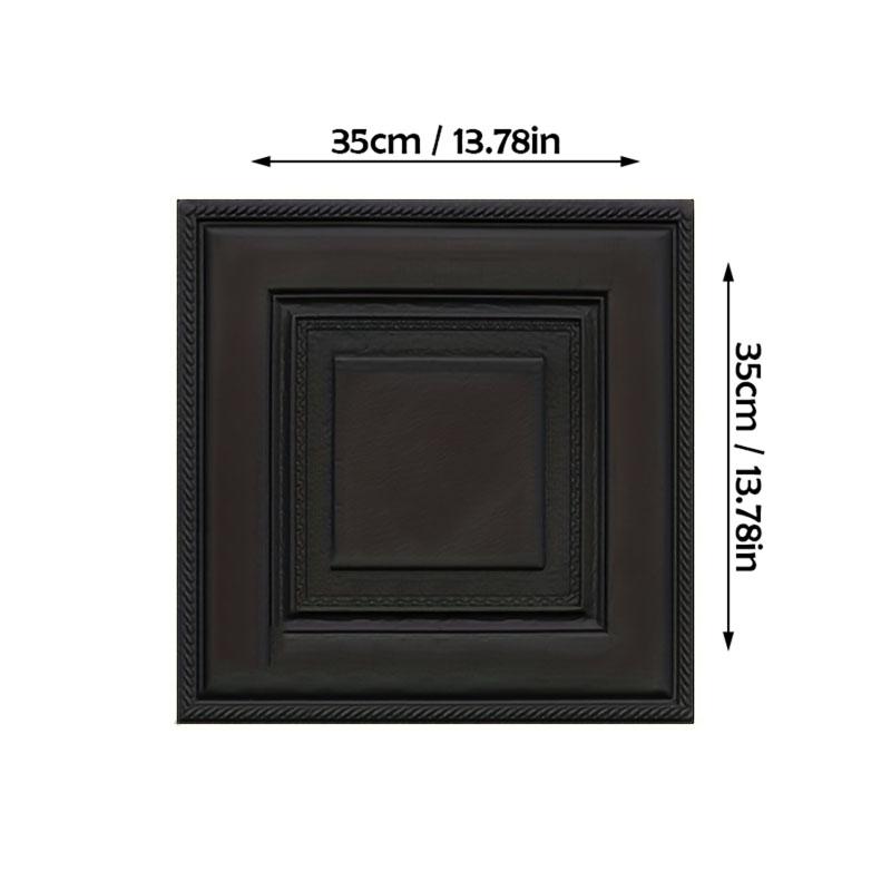 35cm*35cm Peel and Stick Wallpaper Self Adhesive 3D Wallpapers Home Decor Background Wall Stickers Moisture-proof Sheet Paper