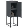 Highboard Anthracite 36 x 39 x 107 cm Steel