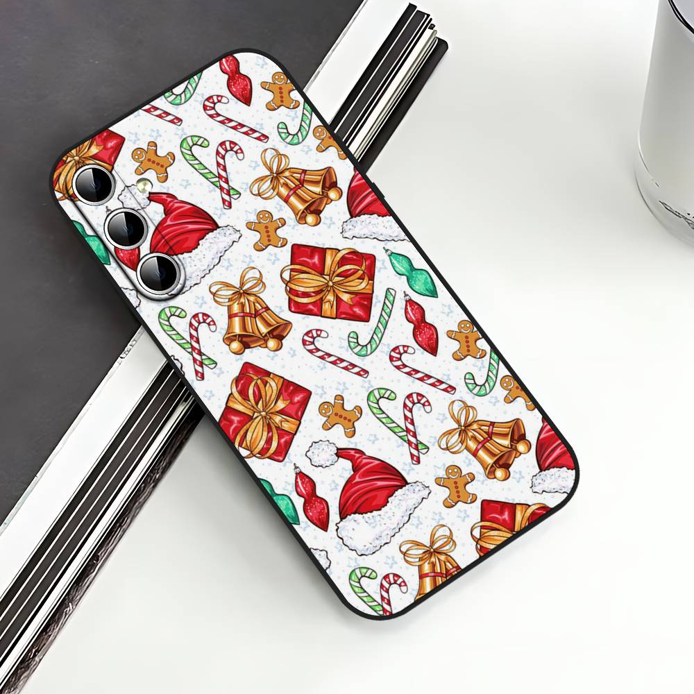 Merry Christmas Phone Case For Samsung Galaxy S21 S22 S23 S24ULTRA S25ULTRA FE Ultra Plus5G A52S S26 Soft Cover