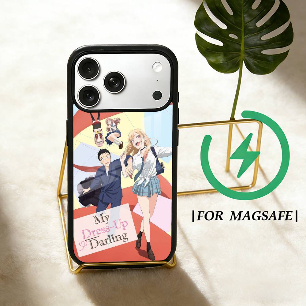 M-My Dress Up D-Darling Phone Case For iPhone 17,16,15,14,13,12,Plus,Pro,Max For Magsafe Magnetic Wireless Charge