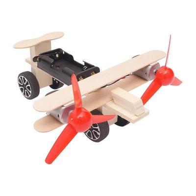 Puzzle Wissenschaftsexperiment Basteltechnik Elektro-Taxi Flugzeug Lernausstattung Materialpaket Spielzeug Spielsets