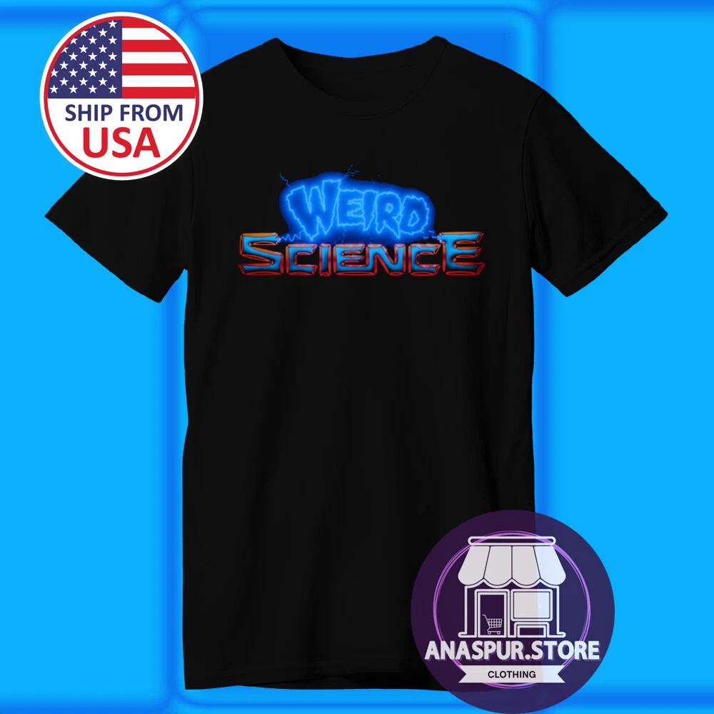 Weird Science TV Show Men s Black Size S-5XL 2XL