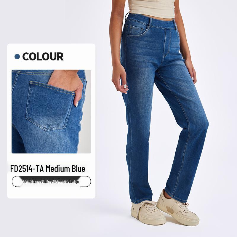 Women's Cross-Border Yoga Fitness Pants, High Elastic Slimming with Pocket, Cat Whiskers Pattern, Breathable, Casual Outerwear.
