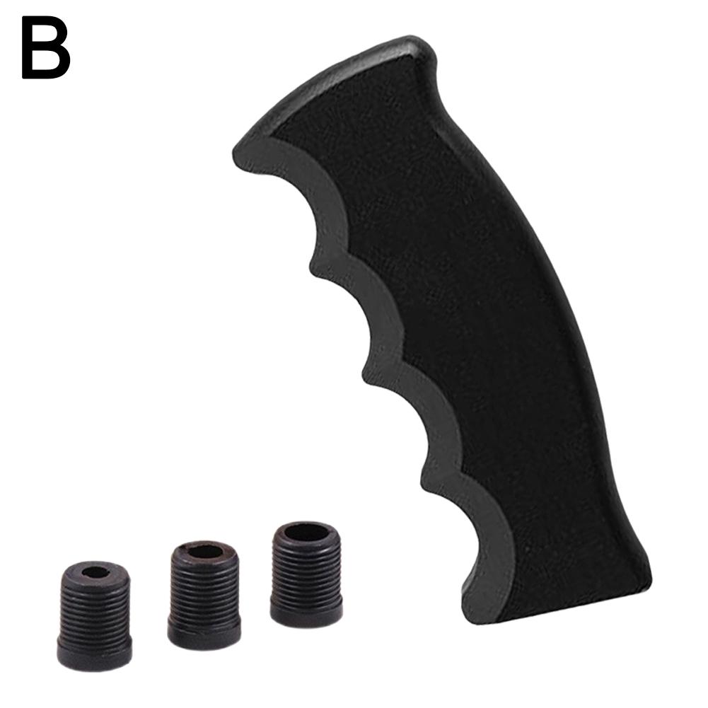 Shift Knob Manual High Quality Aluminum Alloy Gear Head Shifter Handl Pistol Grip Adapter Easy To Install New