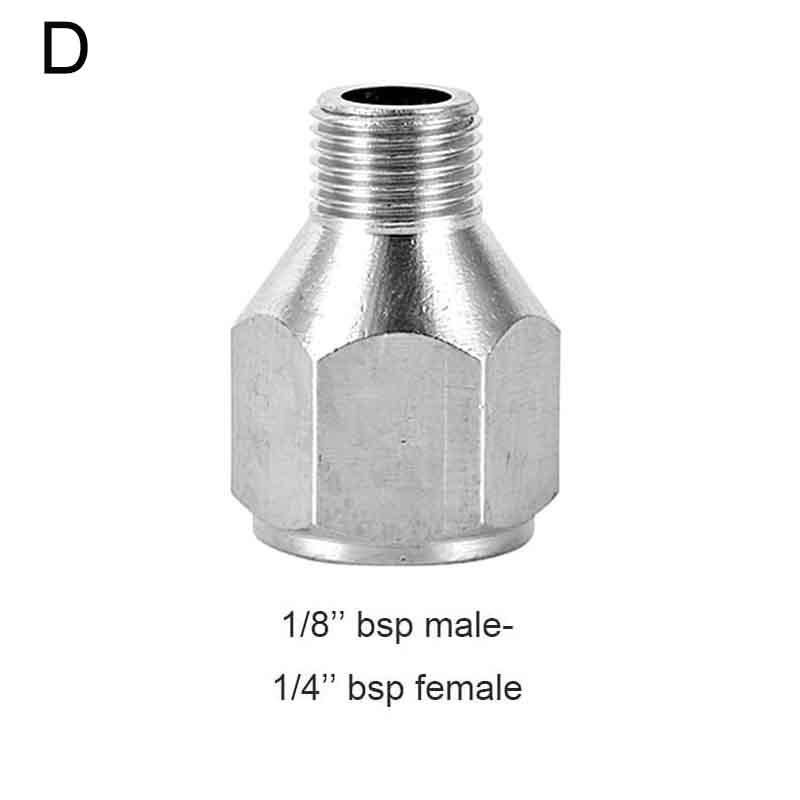 1Pc Airbrush Adaptor Fitting Accessories Replacement Part Coupling Connector Tool For Compressor And Air Brush Hose