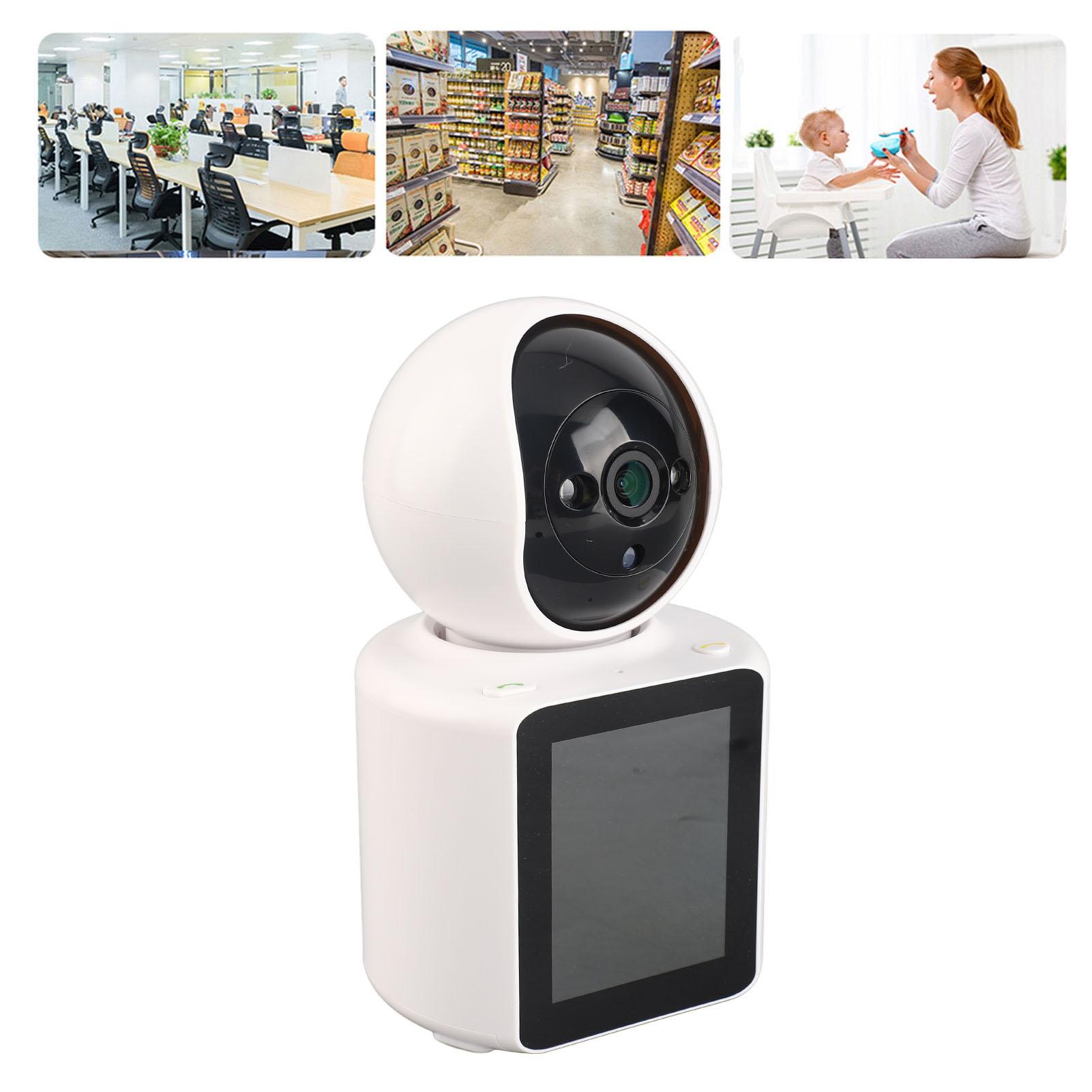 

Камера для відеодзвінків 2,8-дюймовий екран HD 1080P 2.4G WiFi Нічне бачення Виявлення руху 360 градусів US Plug